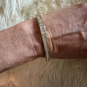 Vintage Elegant gold colored Bracelet with Crystals